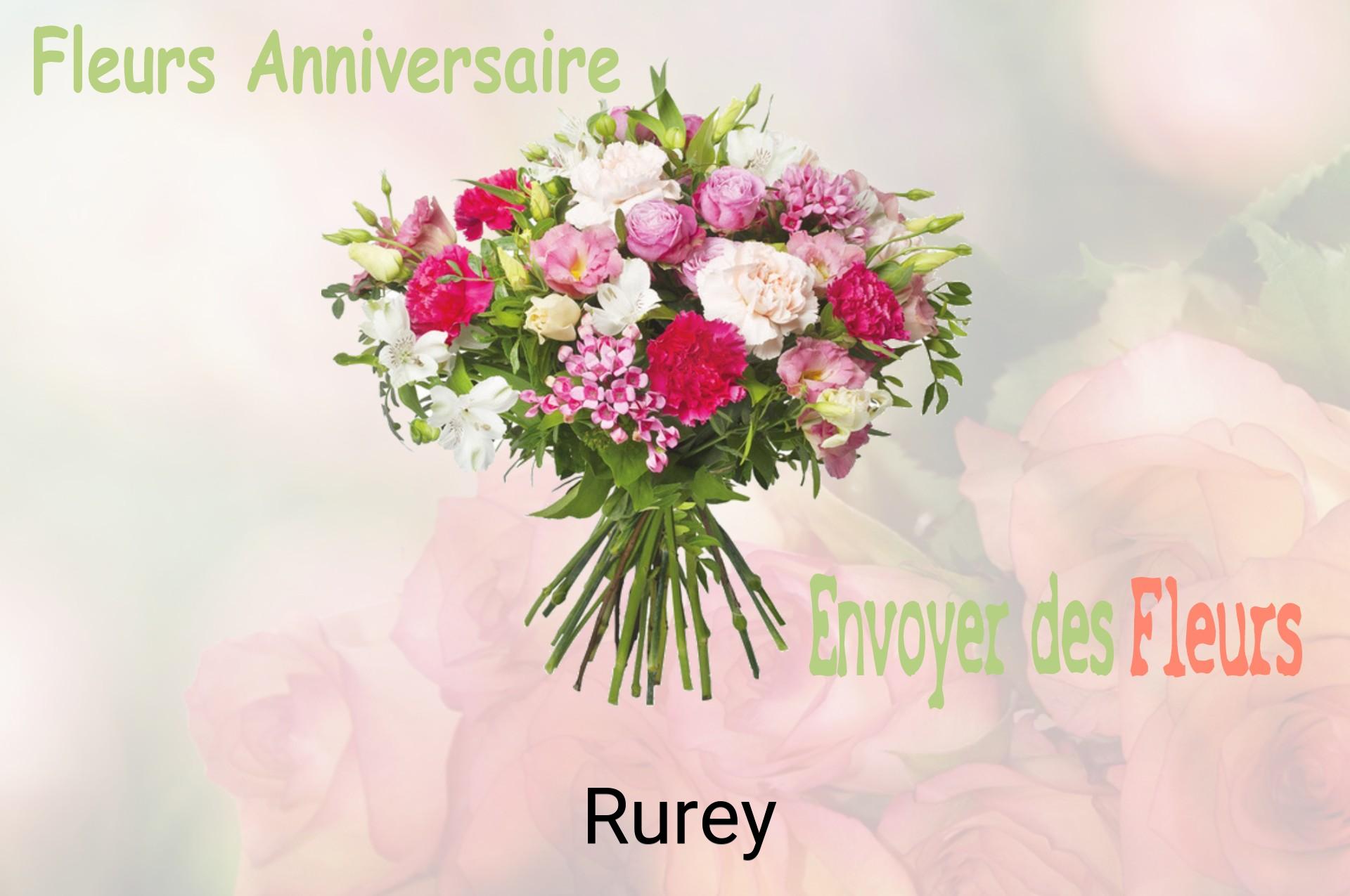 Bouquet de fleurs d’anniversaire livré à Rurey
